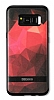 DZGOGO Samsung Galaxy S8 Silikon Kenarl Krmz Rubber Klf
