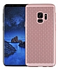Eiroo Air To Dot Samsung Galaxy S9 Delikli Rose Gold Rubber Klf