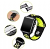 Eiroo Apple Watch / Watch 2 / Watch 3 Siyah-Beyaz Spor Kordon (42 mm) - Resim 4