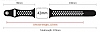 Eiroo Apple Watch / Watch 2 / Watch 3 Siyah-Beyaz Spor Kordon (42 mm) - Resim 5