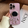 Eiroo Astronot Oppo A5s Standl Pembe Silikon Klf - Resim: 2