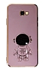 Eiroo Astronot Samsung Galaxy J4 Plus Standl Mor Silikon Klf