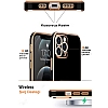 Eiroo Borderline Samsung Galaxy A30S Kamera Korumal Beyaz Silikon Klf - Resim 2