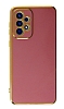 Eiroo Borderline Samsung Galaxy A32 4G Kamera Korumal Krmz Silikon Klf