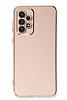 Eiroo Borderline Samsung Galaxy A72 5G Kamera Korumal Pembe Silikon Klf