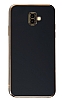 Eiroo Borderline Samsung Galaxy J6 Plus Kamera Korumal Siyah Silikon Klf
