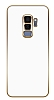 Eiroo Borderline Samsung Galaxy S9 Plus Kamera Korumal Beyaz Silikon Klf