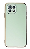 Eiroo Borderline Xiaomi Mi 11 Lite Kamera Korumal Yeil Silikon Klf