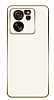 Eiroo Borderline Xiaomi 13T Pro Kamera Korumal Beyaz Silikon Klf