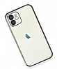 Eiroo Camera Protect iPhone 12 Pro 6.1 in Kamera Korumal Siyah Silikon Klf - Resim: 2