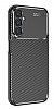 Eiroo Carbon Shield Samsung Galaxy A54 Ultra Koruma Siyah Klf