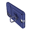 Eiroo Card Magnet Samsung Galaxy A54 Kartlkl Lacivert Silikon Klf - Resim: 2