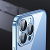 Eiroo Color Frame iPhone 14 Kamera Korumal Siyah Silikon Klf - Resim 1