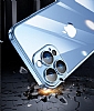 Eiroo Color Frame iPhone 14 Pro Max Kamera Korumal Siyah Silikon Klf - Resim 6