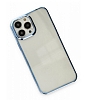 Eiroo Color Series iPhone 13 Pro Max Ak Mavi Rubber Klf - Resim 2