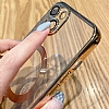 Eiroo Gbox iPhone 14 Macsafe zellikli Kamera Korumal Mor Silikon Klf - Resim 3