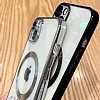 Eiroo Gbox iPhone 14 Macsafe zellikli Kamera Korumal Lacivert Silikon Klf - Resim 1
