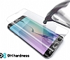 Eiroo Samsung Galaxy S20 Plus Tempered Glass Curve Siyah Cam Ekran Koruyucu - Resim: 8