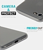 Eiroo Ghost Thin iPhone SE 2020 Ultra nce effaf Beyaz Rubber Klf - Resim: 3