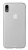 Eiroo Ghost Thin iPhone XR Ultra nce effaf Beyaz Rubber Klf