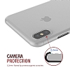 Eiroo Ghost Thin iPhone XS Max Ultra nce effaf Beyaz Rubber Klf - Resim 2