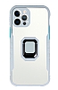 Eiroo Guard iPhone 12 Pro Max 6.7 in Ultra Koruma Beyaz Klf