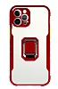 Eiroo Guard iPhone 12 Pro Max 6.7 in Ultra Koruma Krmz Klf