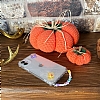 Eiroo Gummy iPhone 13 Pro Max Mor Kelebek Kiiye zel simli effaf Ultra Koruma Klf - Resim 4