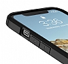 Eiroo Hybrid Color iPhone 13 Krmz Silikon Klf - Resim 3