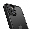 Eiroo Hybrid Color iPhone 13 Pro Max Krmz Silikon Klf - Resim 7