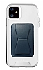 Eiroo iPhone 11 Lacivert Kartlkl Standl Ultra Koruma Klf