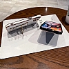 Eiroo iPhone 11 Pro Bearbrick Standl Siyah Silikon Klf - Resim 3