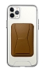 Eiroo iPhone 11 Pro Kahverengi Kartlkl Standl Ultra Koruma Klf