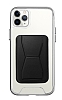 Eiroo iPhone 11 Pro Max Siyah Kartlkl Standl Ultra Koruma Klf
