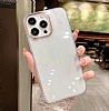 Eiroo iPhone 12 Hologram Kalpli Silikon Kenarl effaf Rubber Klf - Resim 2