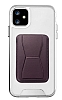 Eiroo iPhone 12 Mor Kartlkl Standl Ultra Koruma Klf