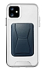 Eiroo iPhone 12 Pro Lacivert Kartlkl Standl Ultra Koruma Klf