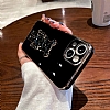 Eiroo iPhone 13 Mini Bearbrick Standl Siyah Silikon Klf - Resim 1