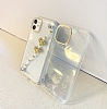 Eiroo iPhone 14 Hologram Kalpli Zincirli effaf Rubber Klf - Resim: 6