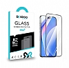 Eiroo iPhone 15 Pro Tempered Glass Premium Full Cam Ekran Koruyucu