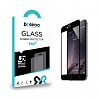 Eiroo iPhone 6 / 6S Full Tempered Glass Siyah Cam Ekran Koruyucu