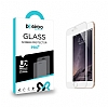 Eiroo iPhone 6 / 6S Full Tempered Glass Beyaz Cam Ekran Koruyucu