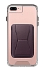 Eiroo iPhone 7 Plus / 8 Plus Mor Kartlkl Standl Ultra Koruma Klf