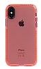 Eiroo Jelly iPhone X / XS Krmz Silikon Klf