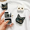 Eiroo Kedi Figrl Aynal Siyah Telefon Tutucu ve Stand - Resim: 3