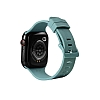 Eiroo KRD-23 Apple Watch 7 Yeil Silikon Kordon (41 mm)