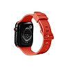 Eiroo KRD-23 Apple Watch Turuncu Silikon Kordon (44 mm)