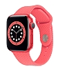 Eiroo KRD-37 Apple Watch / Watch 2 / Watch 3 Pembe Silikon Kordon 42mm