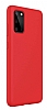 Eiroo Lansman Samsung Galaxy S20 Krmz Silikon Klf