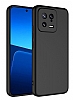 Eiroo Lansman Xiaomi 13 Siyah Silikon Klf